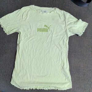 Puma light green top